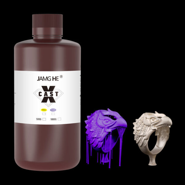 رزین ریخته گری و جواهرسازی جمقه رنگ بنفش (JamgHe X-Cast Jewelry Resin) - Image 4