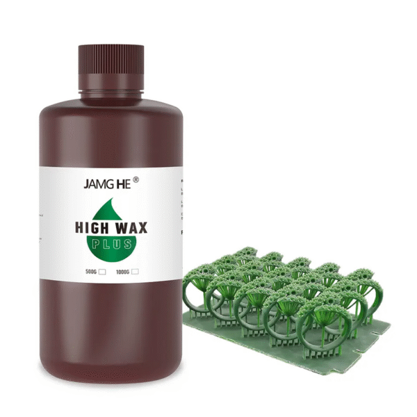 رزین ریخته گری و جواهرسازی وکس پلاس جمقه رنگ سبز (JamgHe High Wax Plus Jewelry Resin)