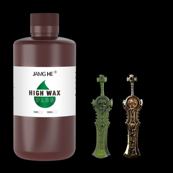 رزین ریخته گری و جواهرسازی وکس پلاس جمقه رنگ سبز (JamgHe High Wax Plus Jewelry Resin) - Image 4