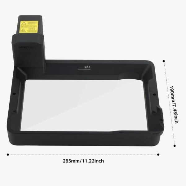 تانک رزین پرینتر سه بعدی رزینی Anycubic photon M7 Pro - Image 2