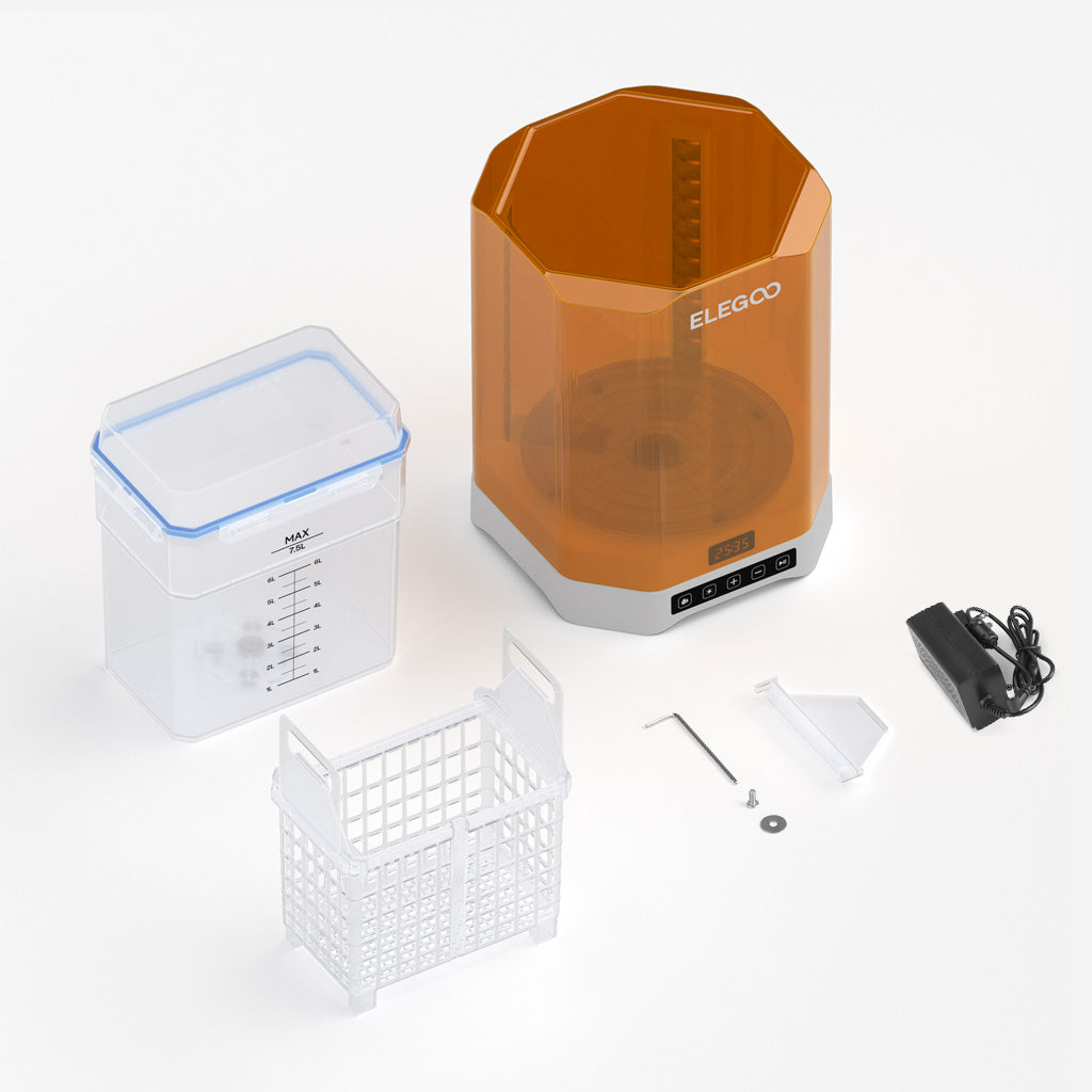دستگاه شستشو و کیور قطعات رزینی Elegoo Mercury Plus V3.0 - Image 7